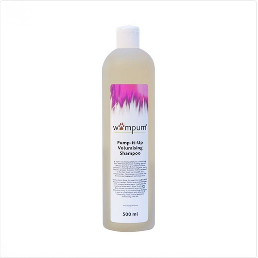 Wampum Pump-it-Up Volumising Shampoo 500ml bottle