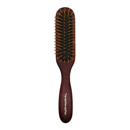 Oblong Wood pins brush 20mm